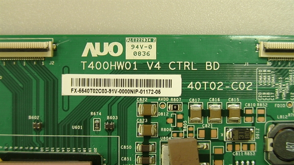 Carte T-Con Sony KDL-40Z4100 (55.40T02.C06 / 40T02-C05) – Occasion Fonctionnelle