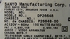 Picture of N6DG, P32648-02, 1LG4B10Y02200-N6DG, 1LG4B10Y02200, S1141E243951, E243951S1141, DP26648, SANYO MAIN BOARD