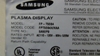 Picture of LJ92-01424A, LJ41-04418A, SAMSUNG, MODEL # FP-T5084, LJ92-01424A, TVPARTS