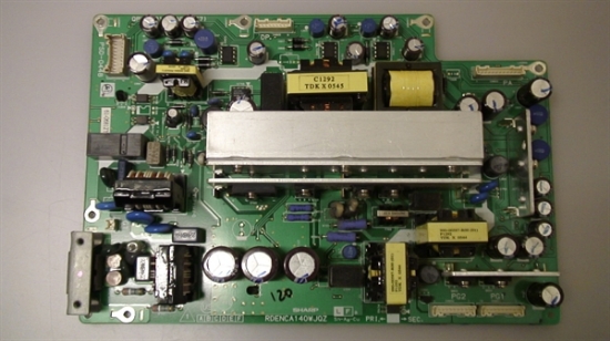 Picture of RDENCA140WJQZ, PSD-0448, QPWBN0133SNPZ, RDENCA139WJQZ, 61-06812Y, T1PY94V-0, LC-37D6U, LC-32D4U, LC-32D62U, LC-32D6U, LC-32HT1U, LC-37D4U, LC-37D4UJ, LC-37D6U, LC-37DB5U