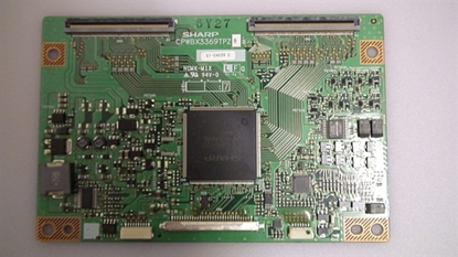 Picture of CPWBX3369TPZ, CPWBX3369TPZBA, 61-04699U, NCMK-M1X, LC-37D6U, LC-37D4U, LC-37D4UJ, LC-37DB5U, SHARP 37 LCD TV TCON BOARD