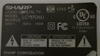 Picture of RUNTKA182WJZZ, QKITF0124SAP2, QKITF0124SAP257, LC-37D6U, LC-26D6U, LC-32D6U, LC-37D4U, LC-37D4UJ, LC-37D6U, LC-37DB5U, NEB, SHI01