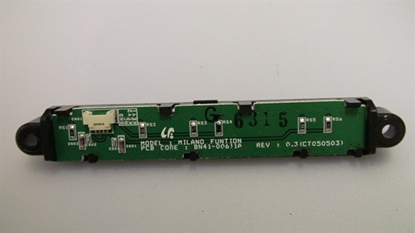 Picture of BN96-02400A, BN96-02701A, BN41-00611A, KEY PAD FUNCTION BOARD, LN-S4692D, LNS4692, LNR409D, LE40M51BX, SAMSUNG 46 LCD TV KEY PAD FUNCTION BOARD