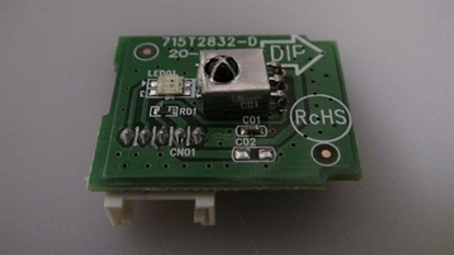 Picture of IRPF8QA9, 715T2832 D, 715T2832-D, E166066, NS-LCD42HD-09, INSIGNIA 42 LCD TV IR SENSOR, INSIGNIA LCD TV IR SENSOR