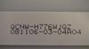 Picture of QCNW-H776WJQZ, YFE-A108781-41-395, 081106-03-04A04, TV RIBBON, LCD RIBBON, SHARP RIBBON CABLE, LC52LE700UN RIBBON, TCOM RIBBON, LVDS RIBBON CABLE, NEB, QZ1