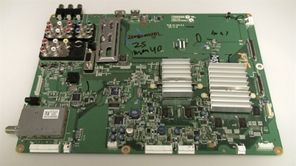 Picture of 75015755, PE0748, V28A000998A1, ENG36F01KF, 40XV645U, 40SV645U, 46XV645U, 52XV645U, TOSHIBA 40 LCD TV MAIN BOARD