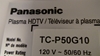 Picture of TXN/A1DWUUS, TNPH0793AC, TNPH0793, TNPH07932A, PANASONIC,TC-P50G10