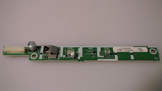 Picture of RRMCUA053WJZZ, ND641WJ, KD641, TV SENSOR, LCD TV IR SENSOR, SHARP LCD IR SENSOR, LC-37D40U, LC-65D64U, LC-65D93U, LC-65SE94U, LC-65XS1U, LC-70LE733U, LC-70LE734U, LC-C3234U, LC-C3237U, LC-C4655U, LC-C5255U