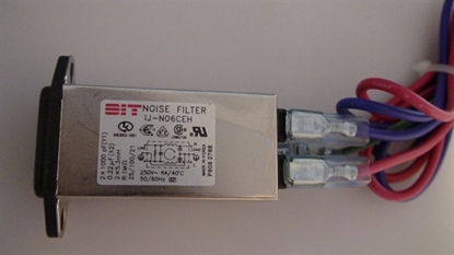 Picture of IJ-N06CEH, P8082766, LR65729, SH03003-5001, EMI FILTER LINE, NOISE FILTER LINE, VIZIO FILTER LINE, VP422 HDTV10A, NEB, 10A