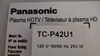 Picture of Panasonic 42" Plasma TV AC Filter Line: RPEN-02910FA-00, TC-P42U1, TH-42PZ80U