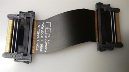 Picture of BN96-18130F, BN96-18130FFXC, FLEXCOM 1102, TV RIBBON CABLE, LCD RIBBON CABLE, SAMSUNG LVDS CABLE, LOGIC RIBBON RIBBON CABLE, PN59D6500DF, LVDS RIBBON CABLE, PN59D550C1, PN59D550C1F, PN64D550C1, NEB, EL59