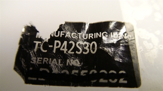 HDTV PARTS. TXNSN1PKUU, TNPA5349AB, TNPA5349, TNPA53491SN, PANASONIC ...