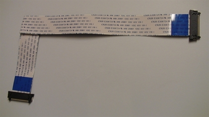 Picture of BN96-17116J, UJ110716C1A01, E308724, CNJS E308724, TV RIBBON, LCD RIBBON, SAMSUNG RIBBON CABLE, UN46D7000LF RIBBON, LOGIC RIBBON, LVDS RIBBON CABLE, NEB, E308
