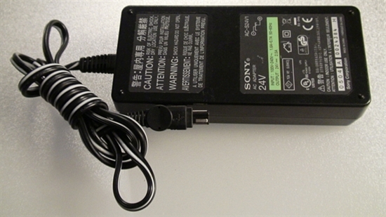 Picture of 1-479-280-31, AC-S24V1, E133304, SONY CAMCORDER ADAPTER CHARGE, COMPUTER AC ADAPTER CHARGE, 24V ADAPTER, NEB, 4V1