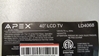 Picture of 150596, RSAG7.820.1673/ROH, HLP-2642WA, E166702, SH106T031H, APEX, LD4068, APEX 40 LCD TV POWER SUPPLY