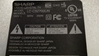 Picture of DUNTKE266FM02, KE266WJ, FE266WJ, A844WJ3A, PD374WJ, TV KEY BOARD, LCD KEY BOARD, SHARP KEY BOARD, LC-32D44U, LC-32D64U, LC-32SB23U, LC-32SB24U, LC-37D44U, LC-37D64U, LC-37SB24U, LC-40E67U, LC-40E67UN, LC-42D64U, LC-42D85U, LC-46D64U, LC-46D65U, LC-46D85U, LC-46E77UN, LC-46LE700UN, LC-46SB54U, LC-46SB57U, LC-46SB57UN, LC-46SE94U, LC-52D64U, LC-52D85U, LC-52E77U, LC-52LE700UN, LC-52SB57UN, LC-52SE94