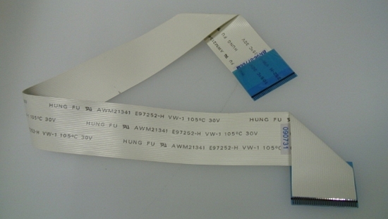Picture of BN96-07766M, E97252-H, AWM21341, 090731, LVDS CABLE, RIBBON CABLE, NS-P42Q-10A, PN42B450, INSIGNIA 42 TV LVDS RIBBON CABLE