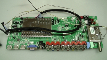 Picture of TI10143-1-038, 1.B.08.030000482, 20-ASUS816-15-0X, RT816_V5_20100326, TI10151-038, TI10143-2-038, RY100592, E232205, ELGFW551, ELMENT 55 LCD TV MAIN BOARD