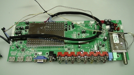 Picture of TI10143-1-038, 1.B.08.030000482, 20-ASUS816-15-0X, RT816_V5_20100326, TI10151-038, TI10143-2-038, RY100592, E232205, ELGFW551, ELMENT 55 LCD TV MAIN BOARD
