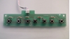 Picture of HS10672, TL46(55)D6-TP, KY153, TV KEY FUNCTION BOARD, VIORE KEY BOARD, LC46VF60, LC55VFZ61, NEB, 46HS