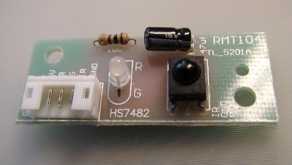 Picture of TL_5201A-TP, RMT104, HS7482, LC46VF60, LC55VFZ61, VIORE 46 LCD TV IR SENSOR, VIORE LCD TV SENSOR