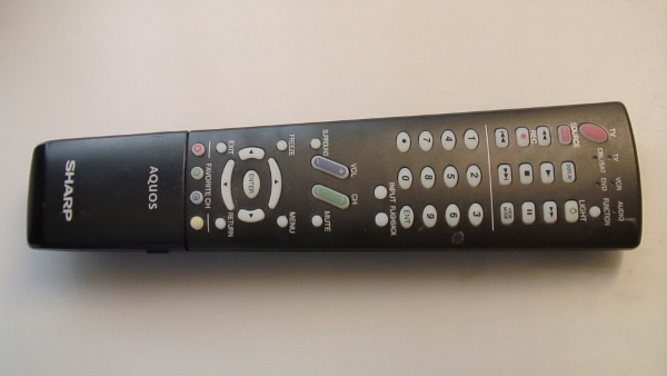 Remote Control For Sharp AQUOS TVs – Fits LC-32D62U, LC-32D64U, LC-32D6U, LC-42D43U – 3-Month Warranty
