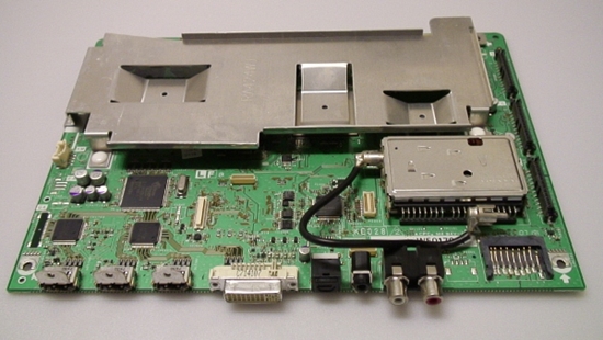 Picture of DUNTKE028FM01, KE028, XE028WJ, WE0176M, LC-46D92U, LC-46SB57U, LC-52D92U, SHARP 52 LCD TV MAIN BOARD, SHARP LCD TV MAIN BOARD