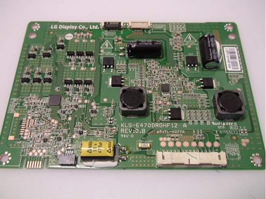 Picture of KLS-E470DRGHF, KLS-E470DRGHF12A, 6917L-0077A, LED BOARD, LED INVERTER BOARD, TC-L47E50, NEB, 77A