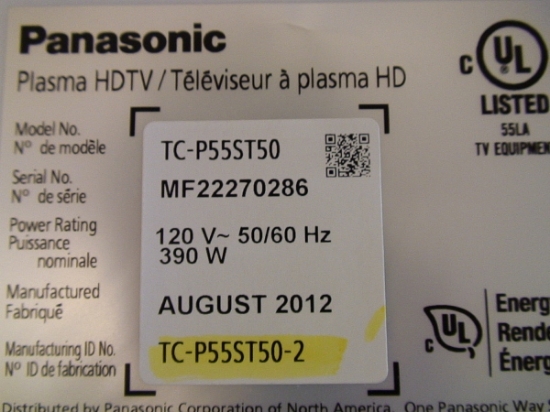 CARTE D'ALIMENTATION N0AE1GN00001 PANASONIC - H972493