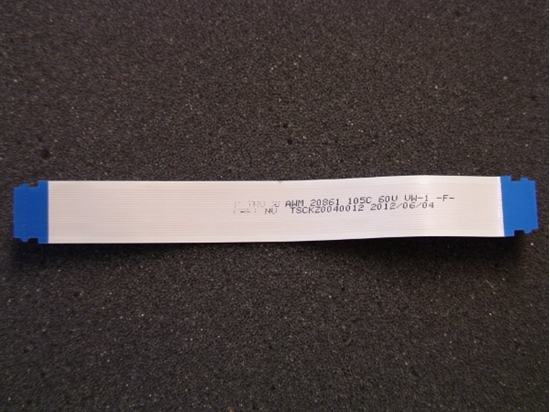 Picture of TSCKZ0040016, TSCKZ0040012, AWM 20861, TV RIBBON CABLE, PANASONIC RIBBON CABLE, TC-P55ST50, TC-P55ST50-2, NEB, 012X