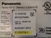 Picture of TSCLZ0010018, 0018/T2F0528, AWM 20941 VW-1, TV RIBBON CABLE, PANASONIC RIBBON CABLE, TC-P55ST50, TC-P55ST50-2, TC-P55GT50, TC-P55VT50, RIBBON CABLE, PANASONIC TV RIBBON CABLE