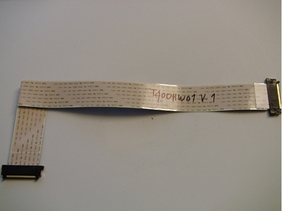 Picture of BN96-17116C, UJ111114C1A01, T400HW01V.1, UJU E316455, LVDS CABLE, LVDS RIBBON CABLE, LN40D550, LN40D550K1F,  LN40D503F6FXZA, LN40D567F9, LN40E550F7FXZA, LN40E550F7F, SAMSUNG 40 LCD TV LVDS CABLE