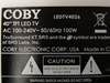 Picture of MP118FL, MP118FL-T, E56670, E0404241, 890-PMO-4604, LEDTV4026, SE461TS, SE401GS, SE50UY04, COBY 40 LED TV POWER SUPPLY