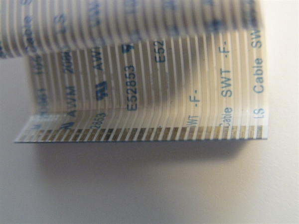 HDTV PARTS. E52853, LS1010, LS1022, AWM 20861, RIBBON CABLE, LG RIBBON ...