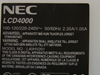 Picture of 7A250634, PWB-IP 7A250671, LCD4000, L40HV201, LCD4000-BK, NEC 40" KCD TV MAIN BOARD, NED LCD TV MAIN BOARD