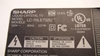Picture of RUNTKA857WJQZ, DPS-222BP, 2950284203, DPS-222BP A, LC70LE732U-RUNTKA857WJQZ, LC-70LE732U, LC70LE632U, LC70LE732U, SHARP 70 LED TV POWER SUPPLY