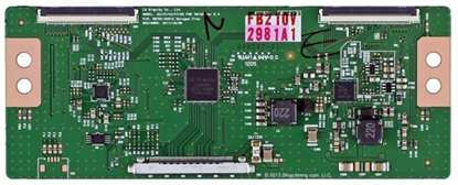 Picture of 6871L-2981A, 6870C-0401C, LC420DUN, E884194V-0, TC-L42E50,  42LS3400, 42LS3400-UA, 42CS560-UE,  PANASONIC 42 LED TV TCON BOARD, LG 42 LED TV TCON BOARD