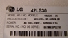 Picture of 6870C-0204B, 6871L-1336D, 6870C-0204B, LC420WXN, 42LG30, 42LG30-UD, 42LK520-UA, LG 42 LCD TV TCON BOARD