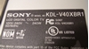 Picture of LJ94-00483M LJ94-00483K LJ94-00483N 1-805-857-13 1-805-857-11 400W2C4LV3.3 400W2C4LV33 LTY400WS-LH1 KDL-V40A10 KDL-V40XBR1 SONY 40 LCD TV TCON BOARD