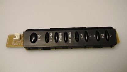 Picture of EAX61548601, EAX61548601(13), TU68C8-5A, E148279, KEY PAD FUNCTION, KEY CONTROL BUTTON, 42LD450, 42LD450-UA.CUSWLH, 42LD450-UA.CUSWLHO, NEB,8C8