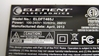 Picture of MIP988CF, ZD-95GF, E255554, MOD2611, E313218, KB-6160, R11004418, ELDFT465J, ELDFW464, ELEMENT 46 LCD TV POWER SUPPLY, ELEMENT LCD TV POWER SUPPLY