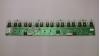 Picture of RDENC2663TPZZ, NQP0000000073, J03I036.00, E116921, SC601TS, PN-E601, LC-60E69U, VR-6025Z, SHARP 60 LCD TV SLAVE INVERTER BOARD