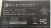 Picture of MIP550D-5TA, MIP550D-5TB, MIP550D-DX2, E214852, ELEFT466, SE50FY10, ELEFW502, ELEMENT 46 LED TV POWER SUPPLY