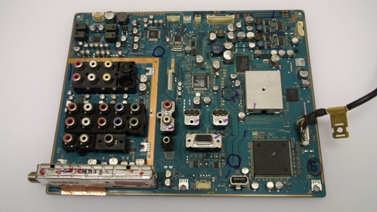 Picture of A-1376-788-A, A1376788A, A-1268-470-A, 1-874-195-12, A1278778A, KDL-32M3000, KDL-32ML130, SAMSUNG 32 LCD TV MAIN BOARD