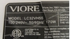 Picture of MTC3226A, TV SPEAKER, VIORE LCD TV SPEAKER, VIORE TV SPEAKER, LC32VH55