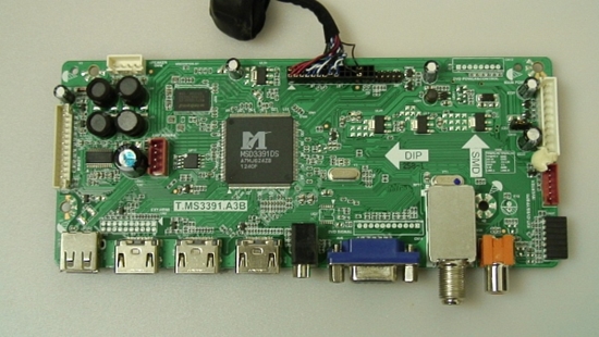Picture of BLLSC320AP02, L12100258, BLT320XVN01.0, E12080188, T.MS3391.A3B, SE322FS, SEIKI 32 LED TV MAIN BOARD