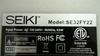 Picture of YAGI E309746, T320HVN02.0, 32T26-C00, BLD315CB04, SE32FY22, SEIKI 32 LED TV RIBBON CABLE, LCD RIBBON CABLE