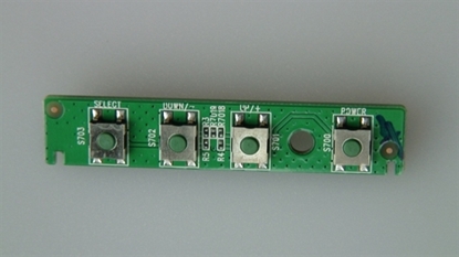 Picture of 75035344, V580H1-LD6-TLDC3, T005V0, SRM58T VTV-K58701, 454C4D51L, 58L1350U, TOSHIBA 58 LED TV KEY PAD FUNCTION, TV KEY BOARD