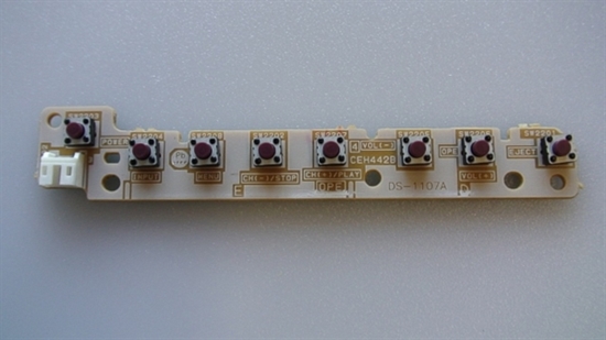 Picture of DS-1107A, H1723, CEH442B, L26D103, L26HD35D, CCVG-3270, TV KEY BOARD, HITACHI 26 LCD TV KEY PAD FUNCTION