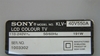 Picture of A-1702-863-A A1702863A 8-597-687-00 KLV-40V550A SONY 40 LCD TV MAIN BOARD